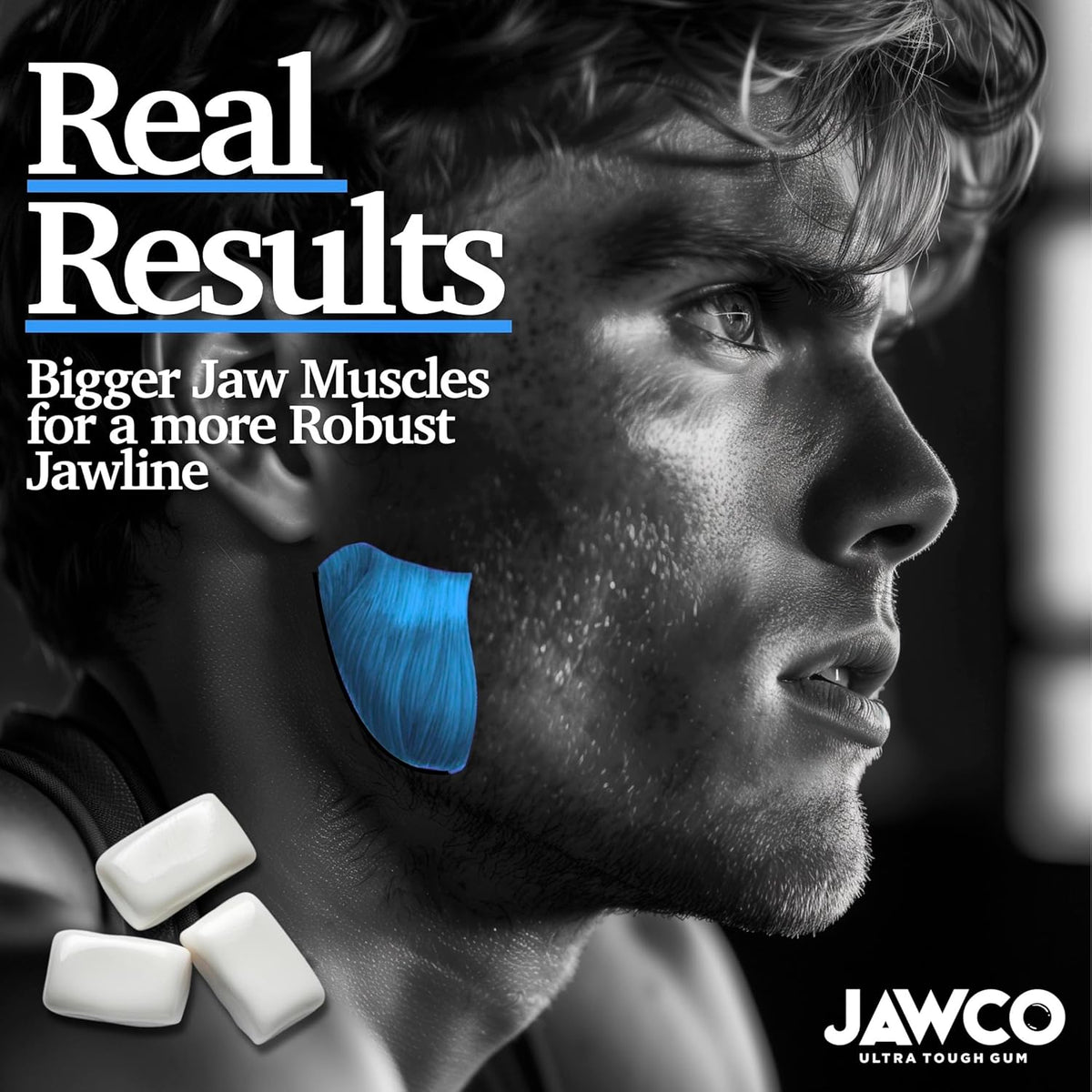 Ultra-Tough Jawline Training Gum